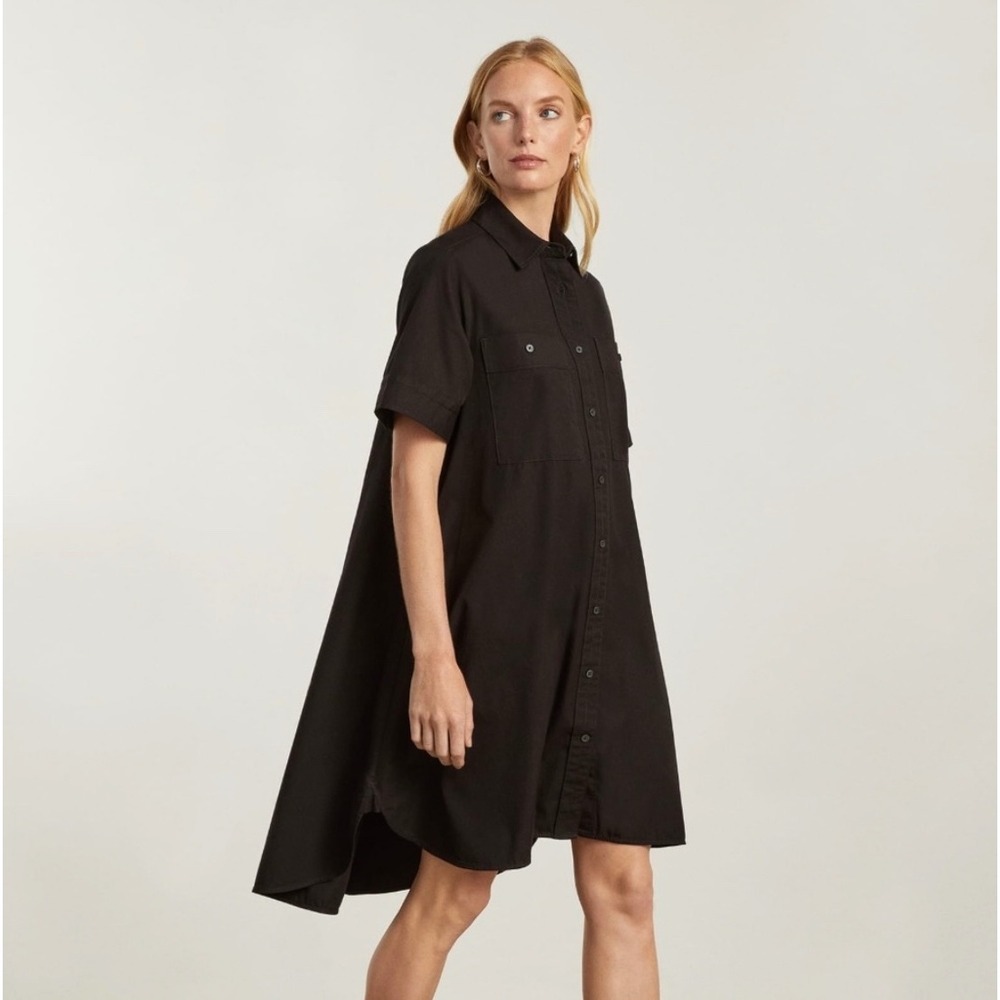 NWOT Everlane Daytripper Dress Sz XXS in black  $148